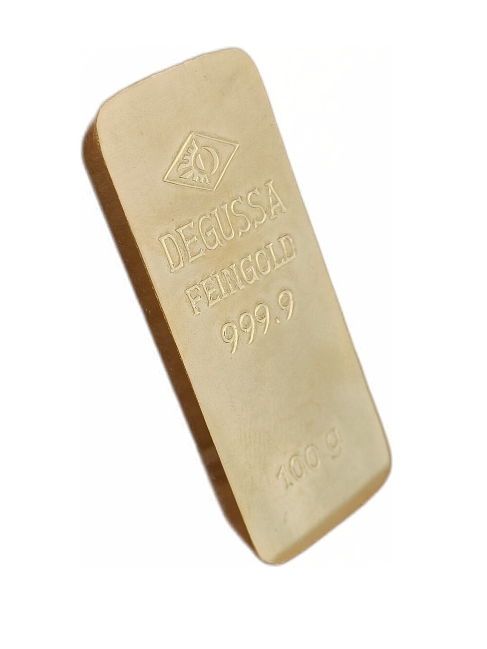 100 Gram goudbaar Degussa