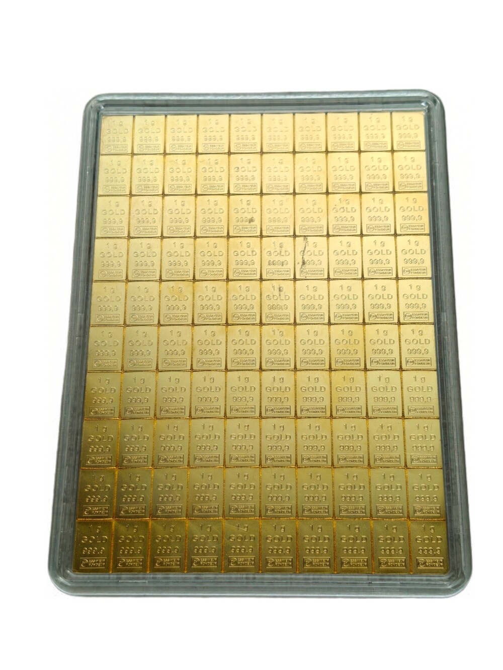 100 x 1 Gram combibar Valcambi