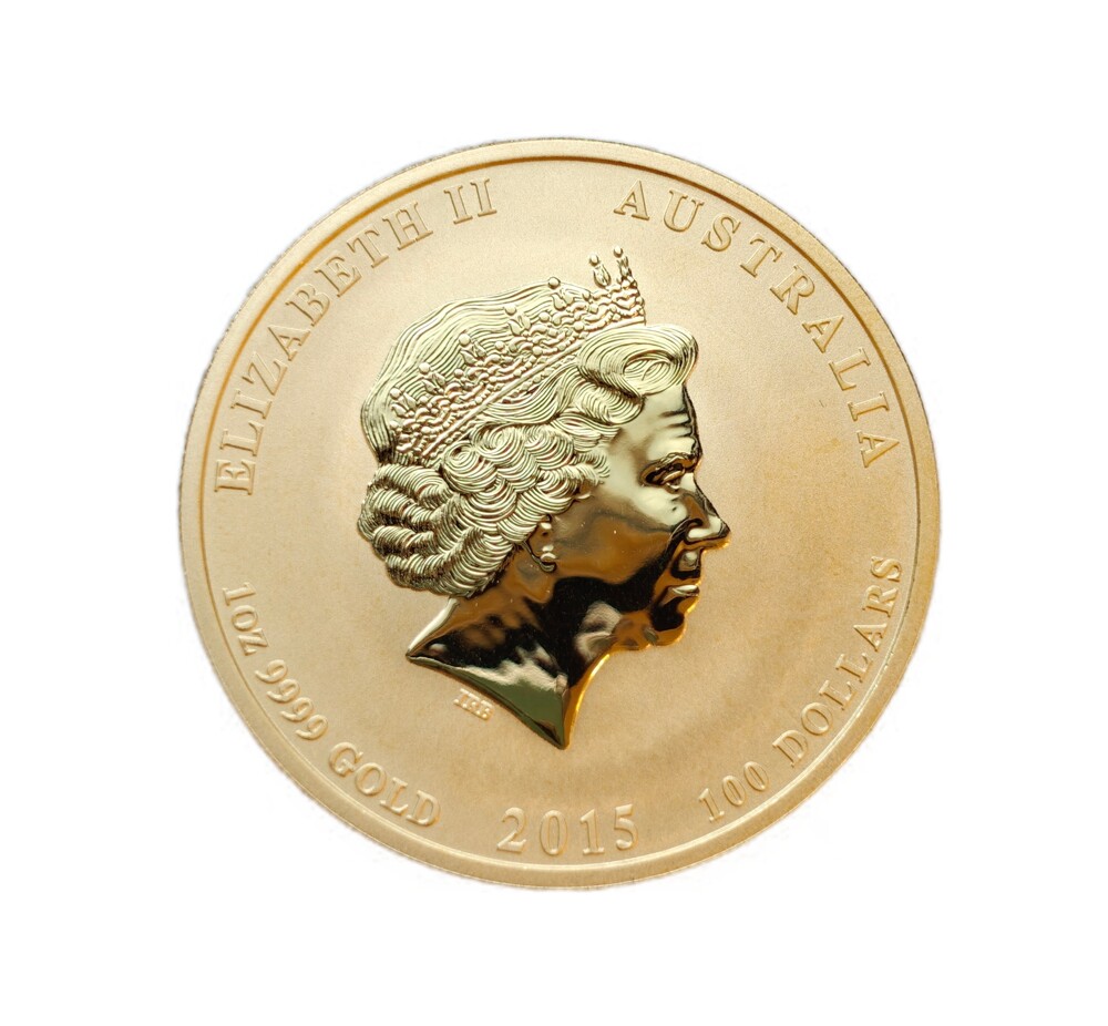 1 Oz gouden lunar year of the goat