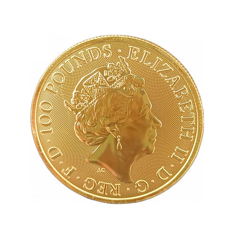 1 Oz gouden Queens Beast 2021