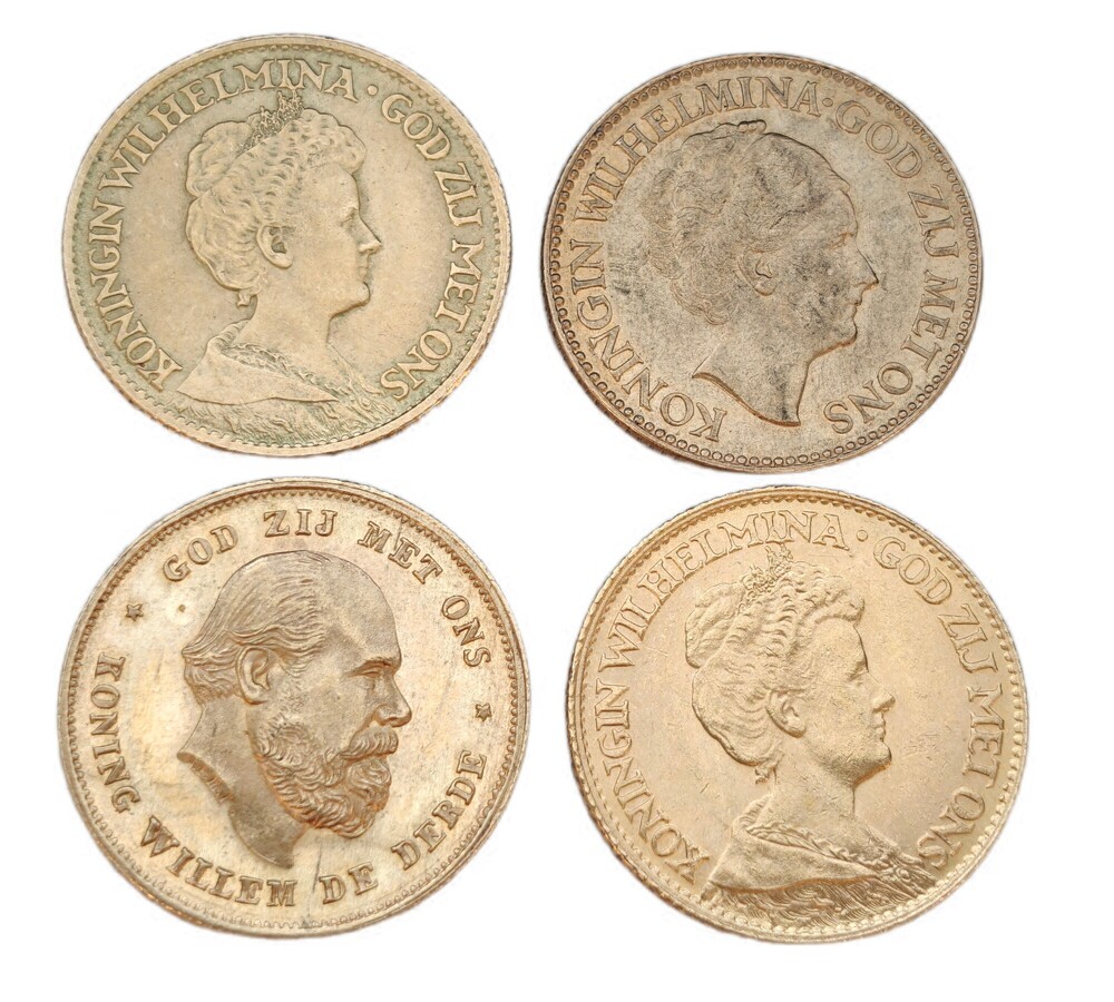 4 x Gouden tientje