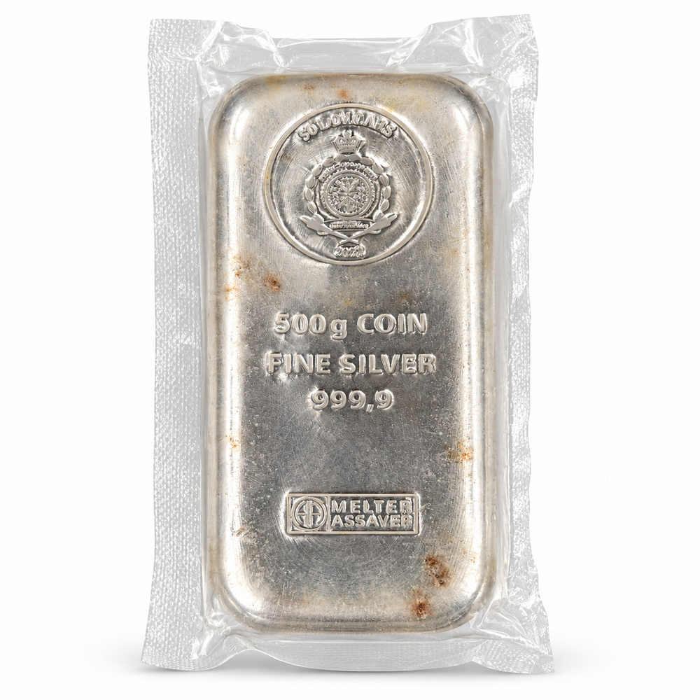 500 Gram zilveren muntbaar Niue