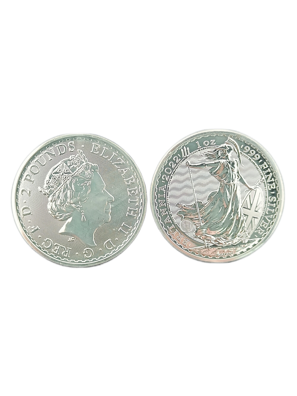 25 x 1 Oz zilveren Britannia