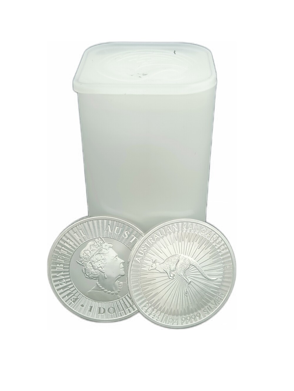 25 x 1 Oz zilveren Kangaroo