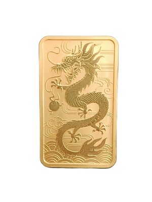 1 Oz gouden Dragon muntbaar