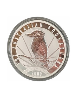 1 Kilo zilveren Kookaburra